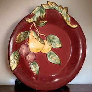 Vtg Fitz and Floyd RENAISSANCE CANAPE PLATE